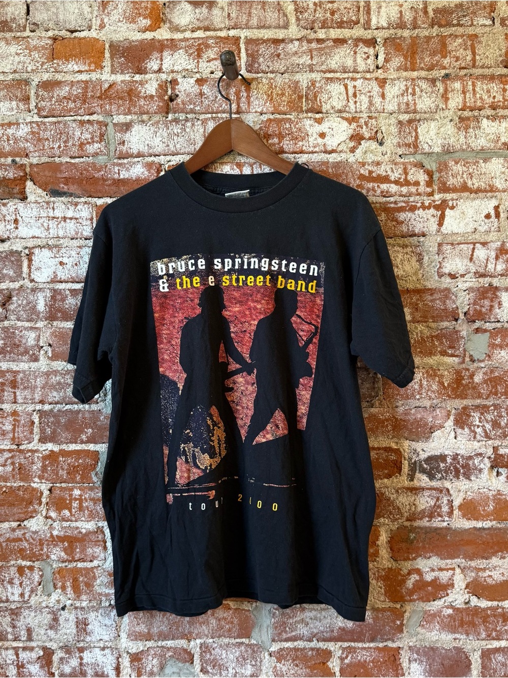 Bruce Springsteen & The E Street Band Black Graphic Tour T-Shirt